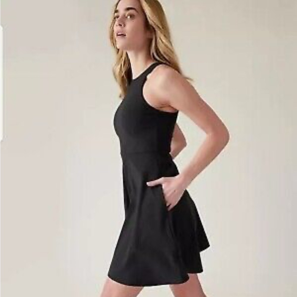 Athleta conscious dress black XS